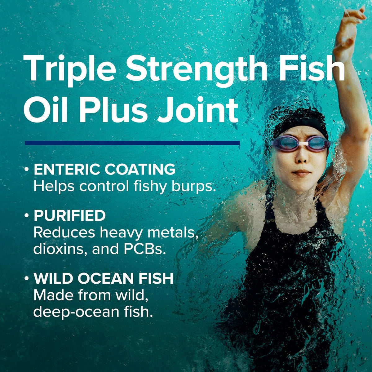 GNC Triple Strength Fish Oil Plus Joint Omega-3 - 60 Softgels - image 6