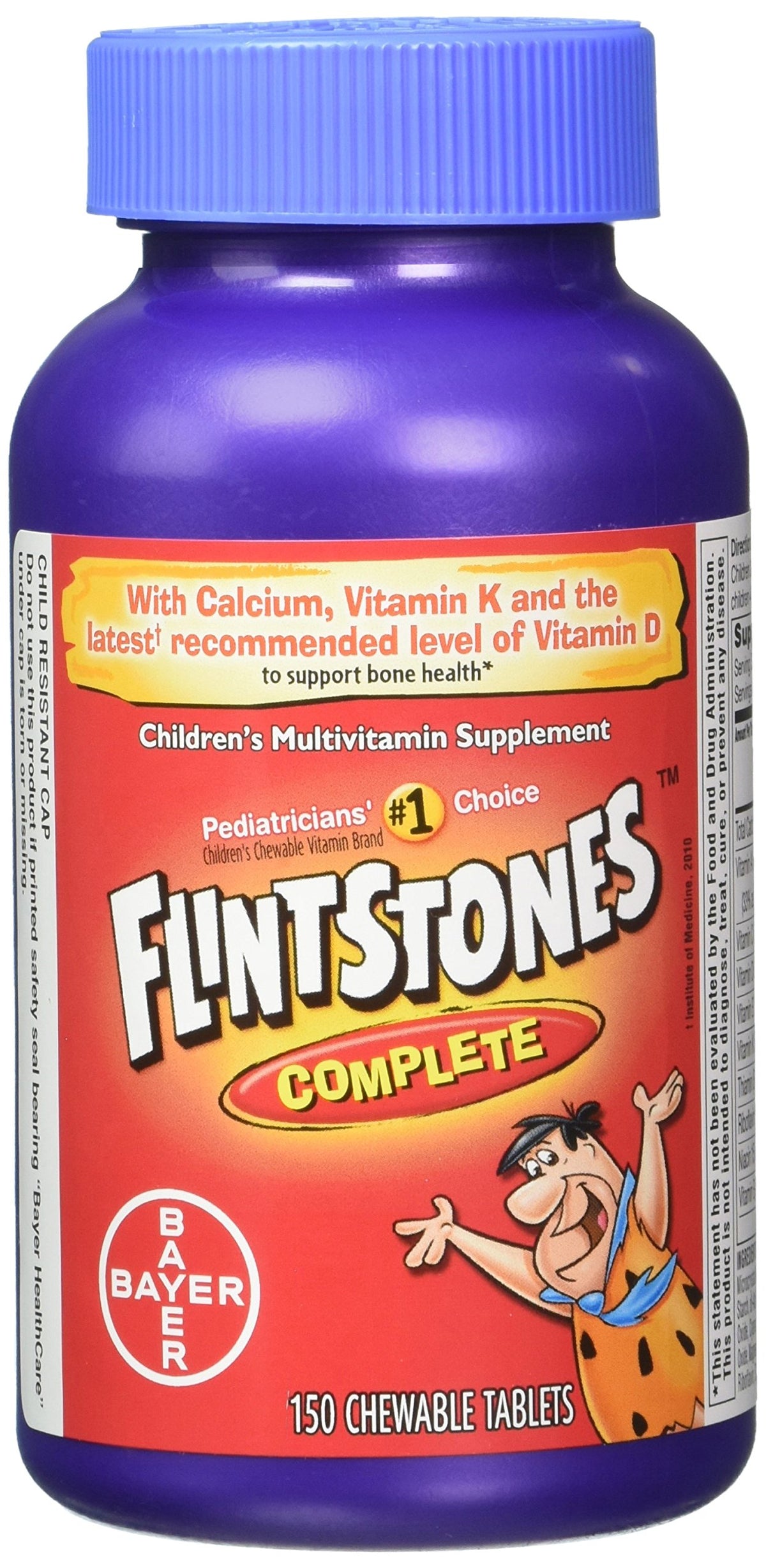 Flintstones Vitamins Flintstones Chewable Complete Multivitamin