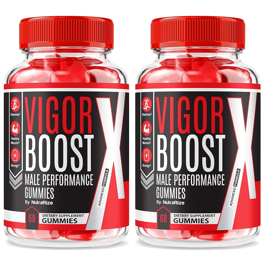 NutraRize Vigor Boost X Performance Gummies for Men - 120 Gummies