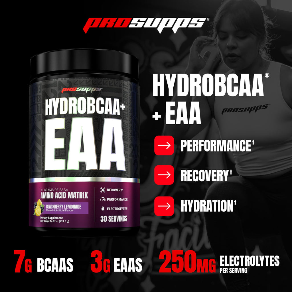ProSupps HydroBCAA Essential Amino Acids Powder - 30 Servings - image 2
