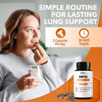 Real Science Nutrition Empha Lung Support Supplement - 60 Capsules - image 6