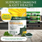 Sunlit Best - USDA Organic Spirulina Tablet - Natural Super Greens