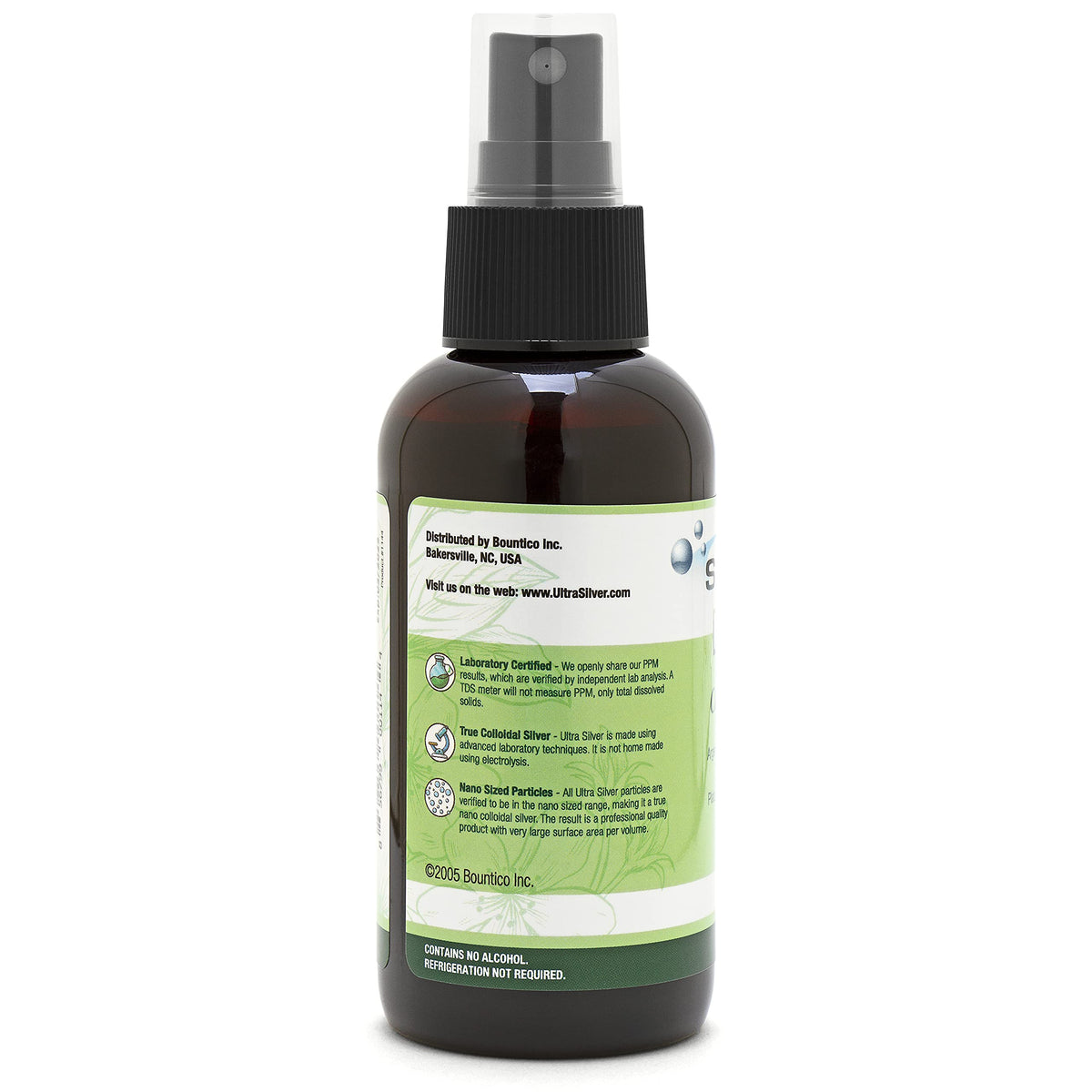 Ultra Silver Colloidal Silver 500 PPM - 4 Fl Oz Spray - image 3