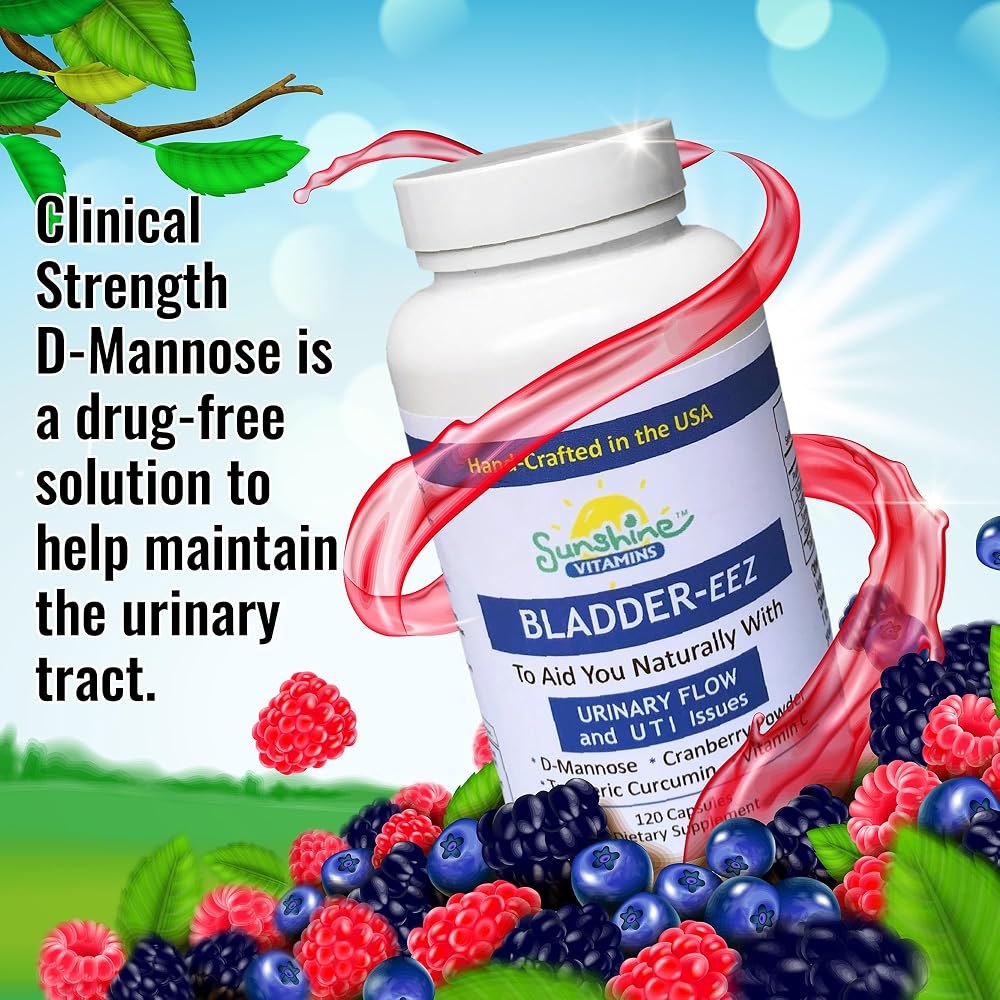Sunshine Vitamins Bladder-EEZ Urinary Tract Support - 120 Capsules - image 5