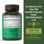 Peak Performance Organic 3-in-1 Prebiotic Fiber Vegan Capsules - 120 Count - image 6