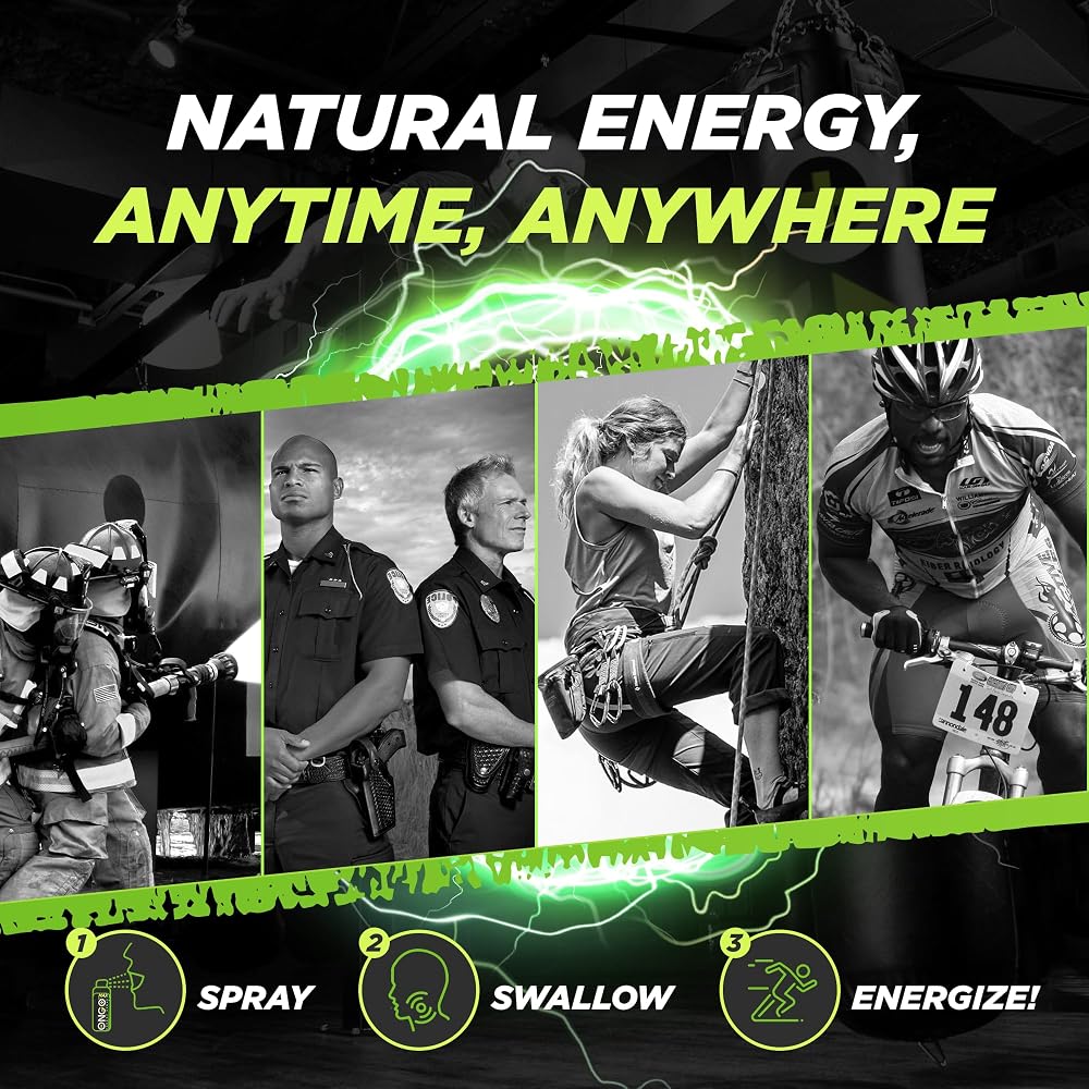 ONGO Energy Natural Caffeine Spray 100mg - 15 Servings - image 5