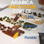 COBA Coffee Chocolate Bars: Energizing