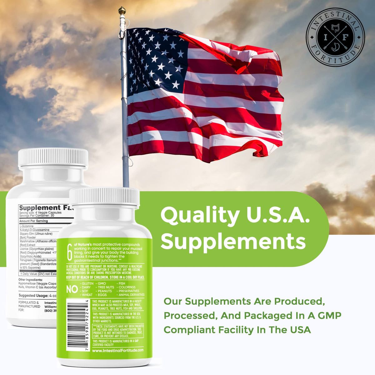 Intestinal Fortitude Gut Health Supplement for Digestive Relief