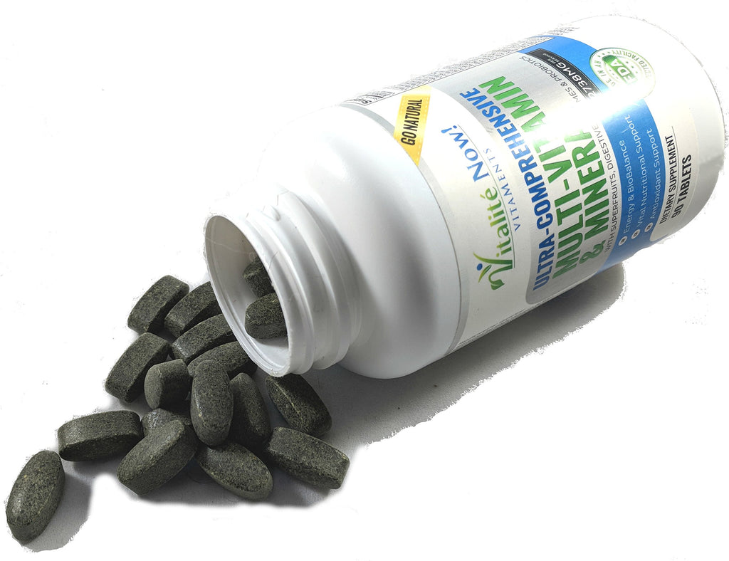 Vitalité Now! Vegan Whole Food Multivitamin - 90 Tablets - image 6
