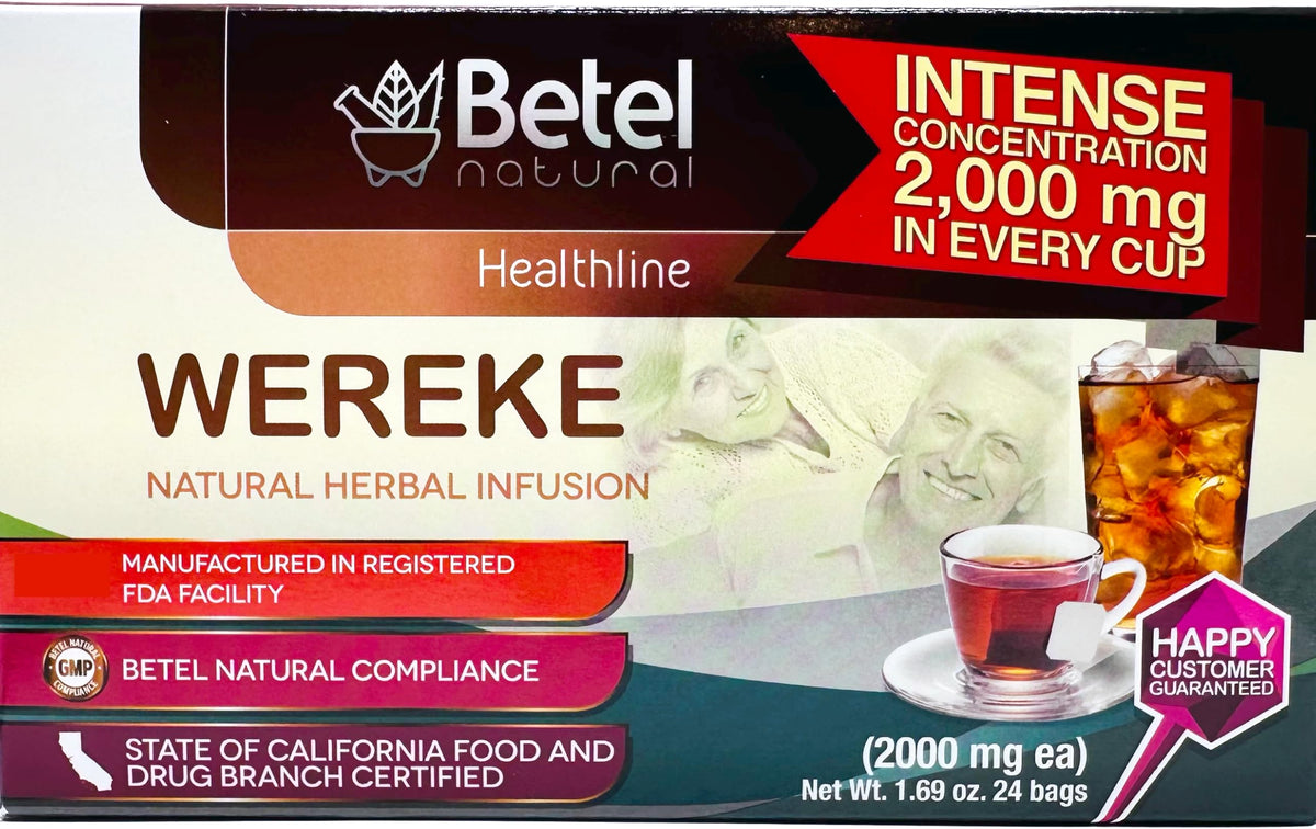 Betel Natural Wereke Tea - 24 Tea Bags - image 3