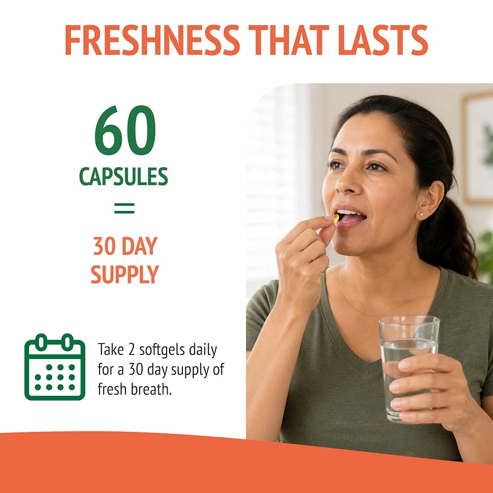 Botanic Choice Parsley Seed Oil Fresh Breath Softgels - 60 Count - image 8