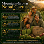 Natural Home Cures Freeze-Dried Nopal Cactus Capsules - 120 Vegan Capsules - image 7