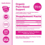 Pink Stork Organic Vitex 1000 mg - 60 Vegan Capsules - image 6