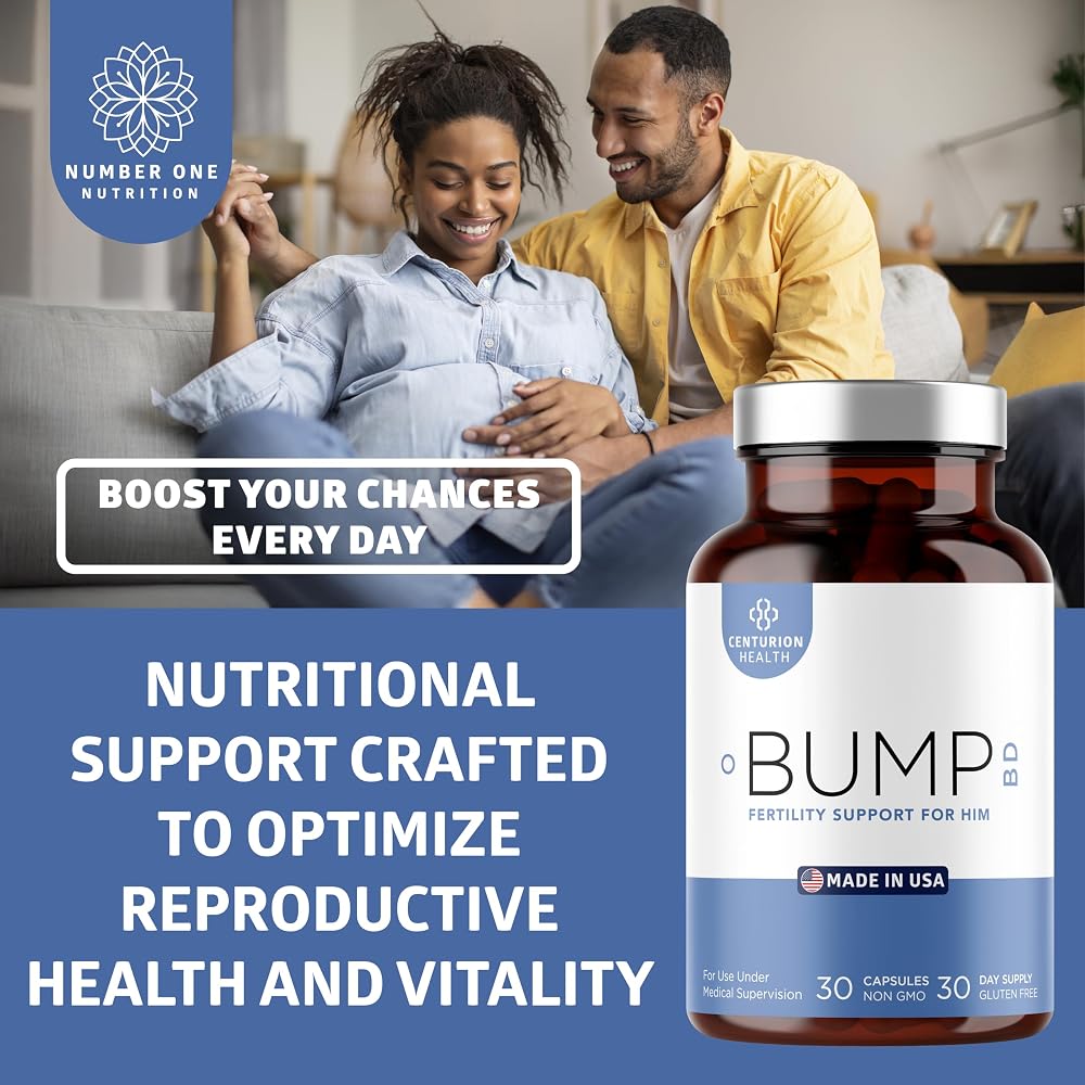 Centurion Health Bump BD Male Prenatal Vitamins - 30 Capsules - image 4