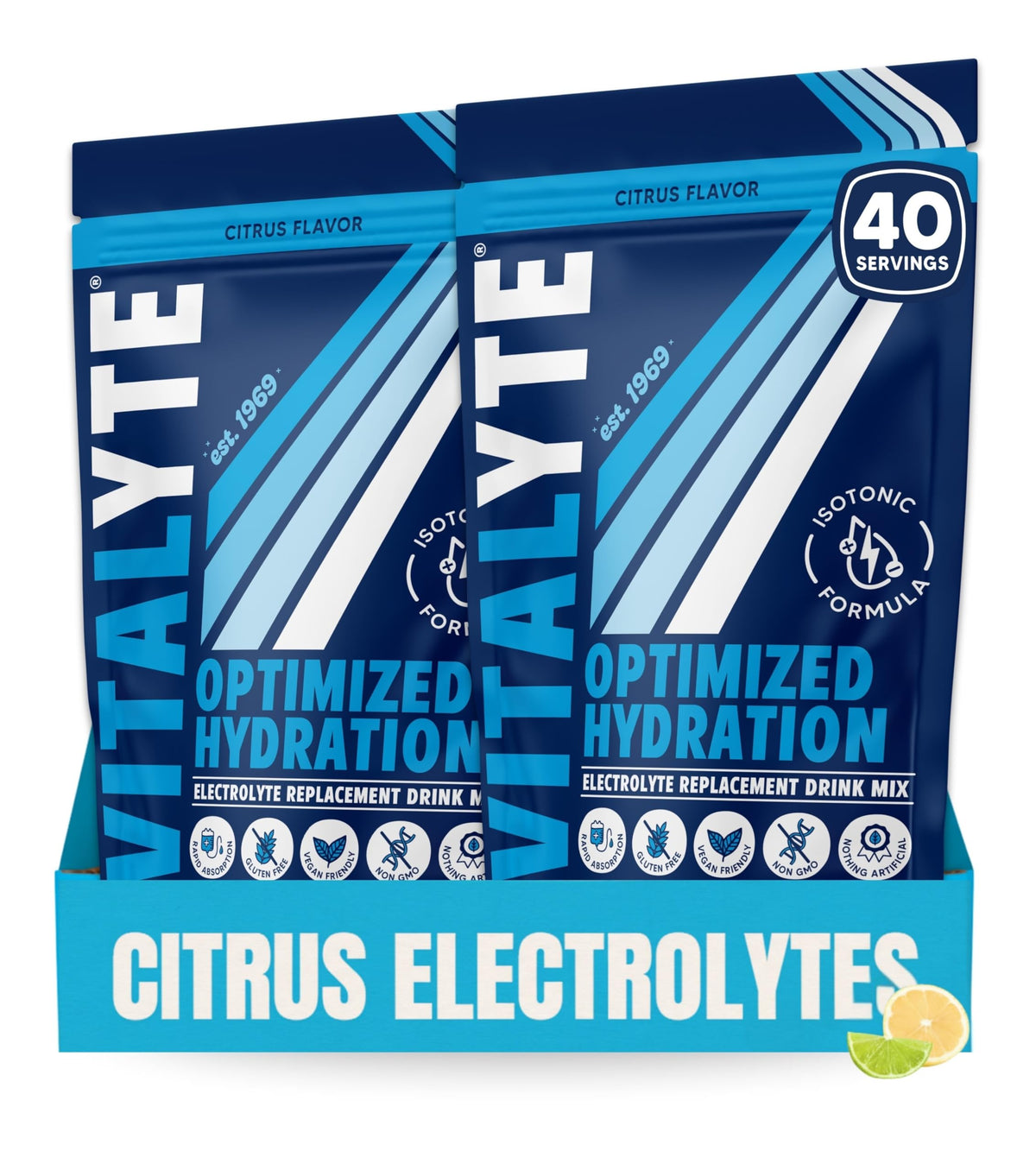 Vitalyte Electrolyte Powder Drink Mix