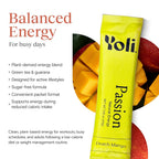 Yoli Passion Energy Drink Powder Mix - Natural Energy Drink Mix - image 4