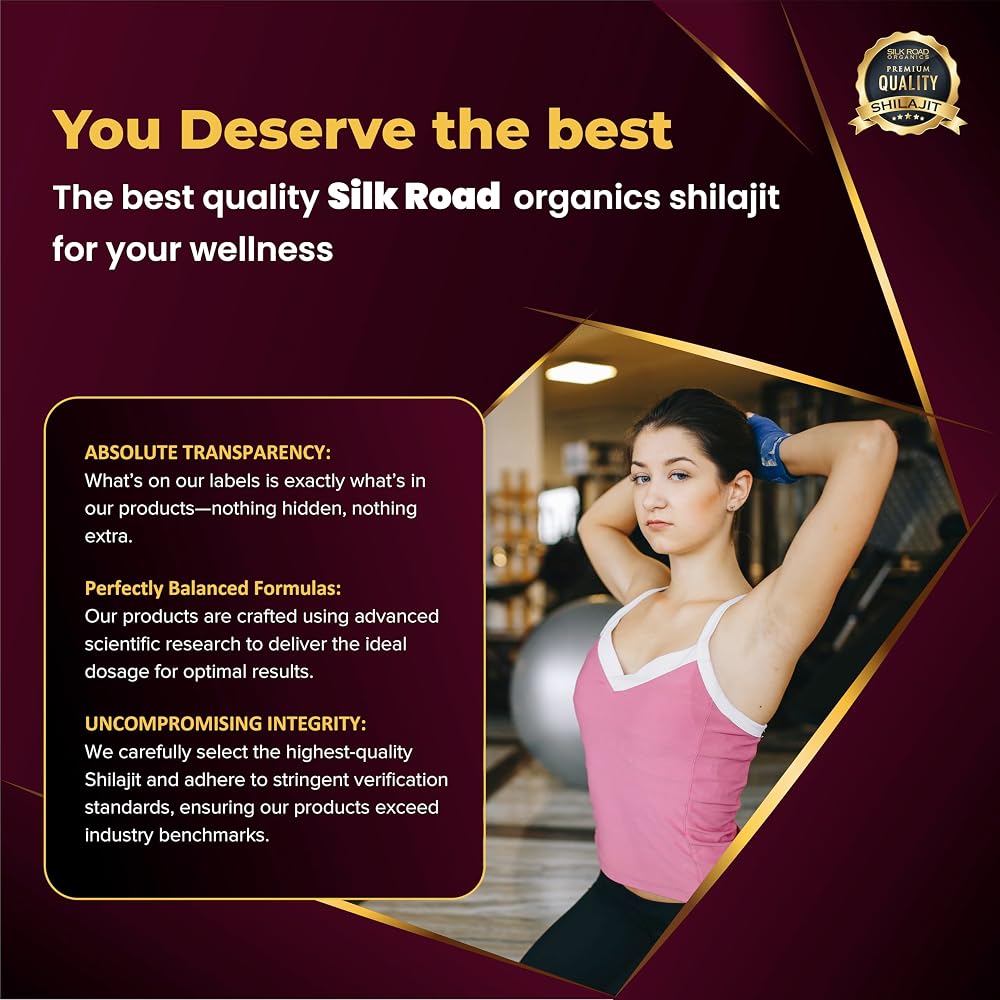 SILK ROAD ORGANICS Authentic Himalayan Shilajit Soft Resin