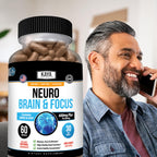 Kaya Naturals - Neuro Brain & Focus Supplement - Neurofactor & B