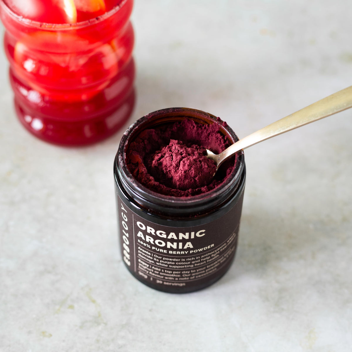 Erbology Organic Aronia Berry Powder - 30 Servings - image 2