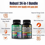 Gi.Da.Culture Shilajit and Sea Moss Combo - Sea Moss and Shilajit