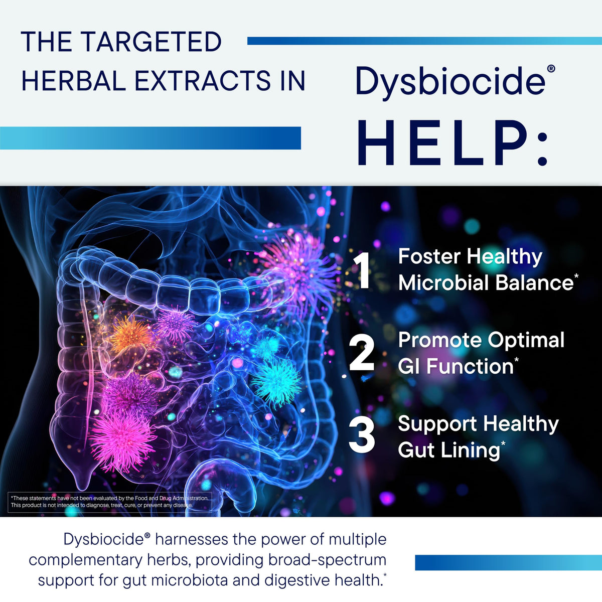 BIOTICS RESEARCH Dysbiocide Gut Health - 120 Capsules - image 5