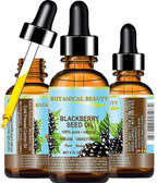 Botanical Beauty Blackberry Seed Oil 100% Pure Virgin - 4 fl oz