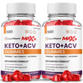 Gold Nutra Rapid Ripped Max+ ACV Gummies 2X Stronger - 2 Pack