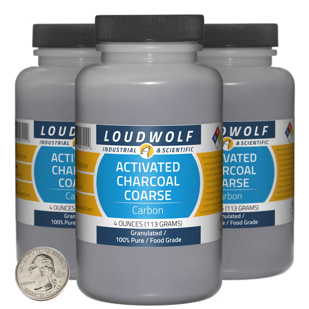 Loudwolf Activated Charcoal Granulated 100% Pure Food Grade - 12 oz