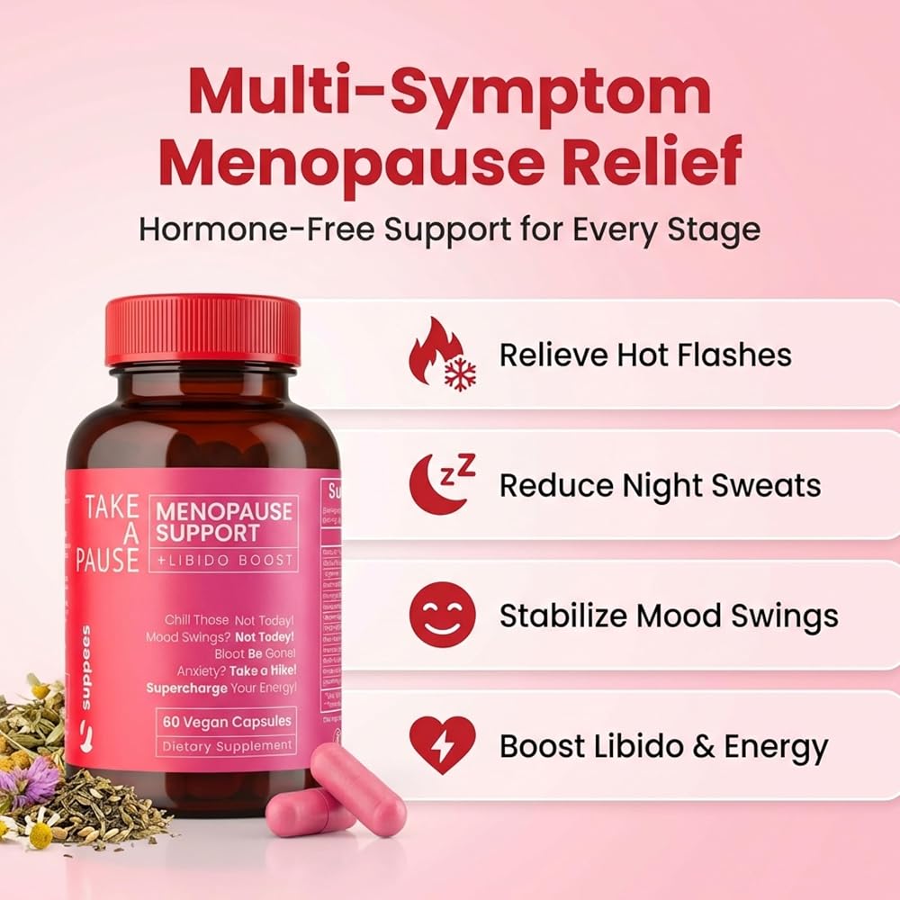 Suppees Vitex Chasteberry Menopause Support - 60 Capsules - image 2