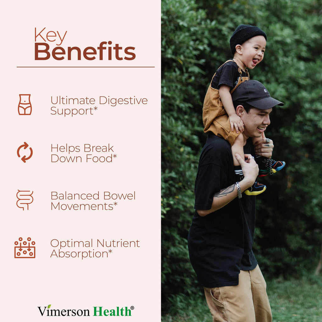 Vimerson Health Digestive Enzymes Multi-Enzyme - 60 Capsules - image 2