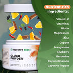 NATURES BLAST Gluco-Powder Metabolic Wellness Blend - 4.09 oz - image 5