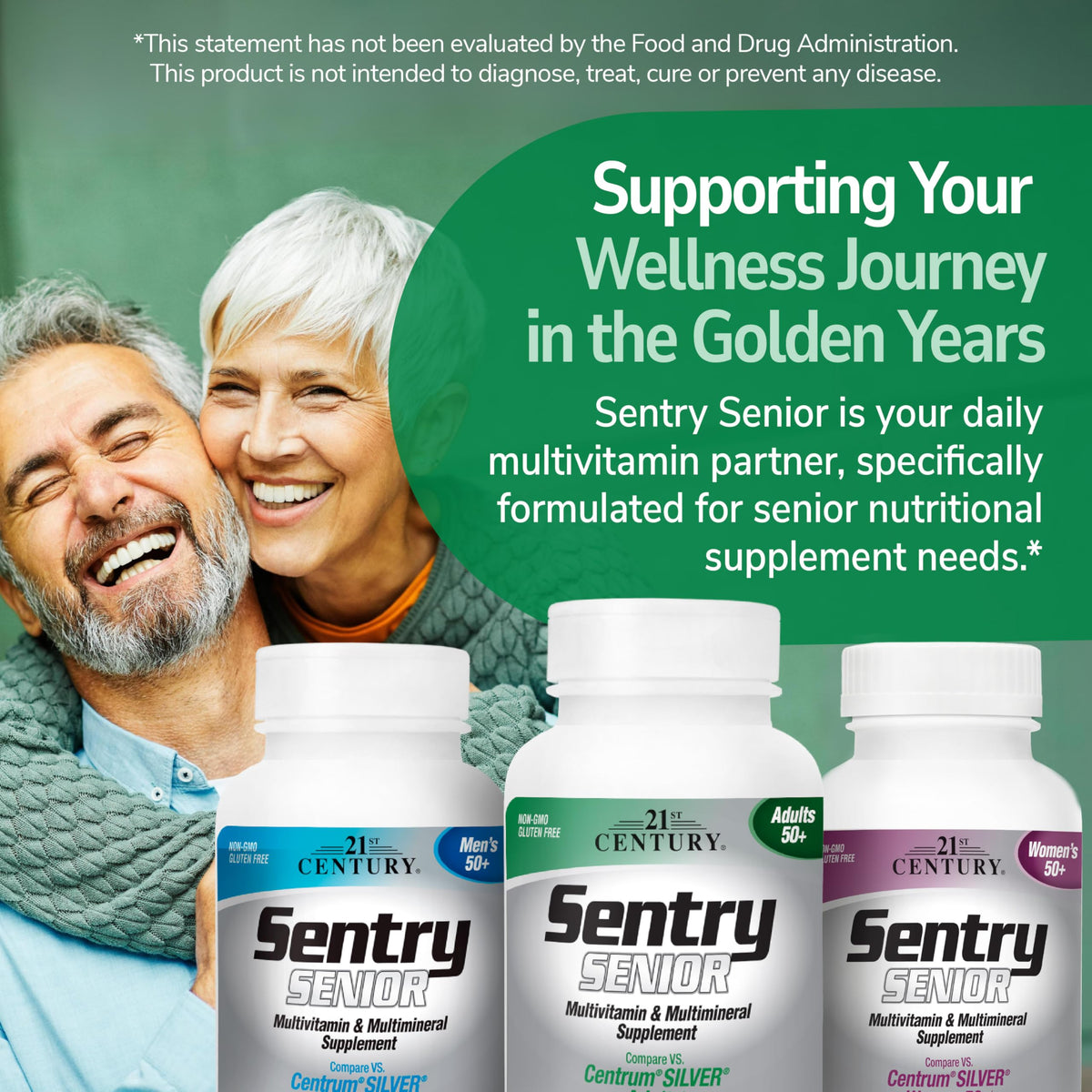 21st Century Sentry Senior Multivitamin Adults 50+ - 265 Tablets - image 9
