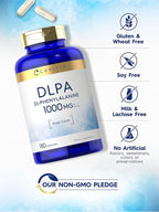 Carlyle DL-Phenylalanine 1000mg - 180 Capsules - image 4