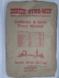 Earthworks Health Desert Dyna-Min Colloidal Trace Mineral Powder - 50lb