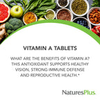NaturesPlus Vitamin A 10,000 IU - 90 Tablets - image 3