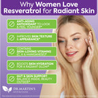 DR. MARTIN'S NUTRITION Extra Strength Resveratrol 1568mg - 180 Capsules - image 3