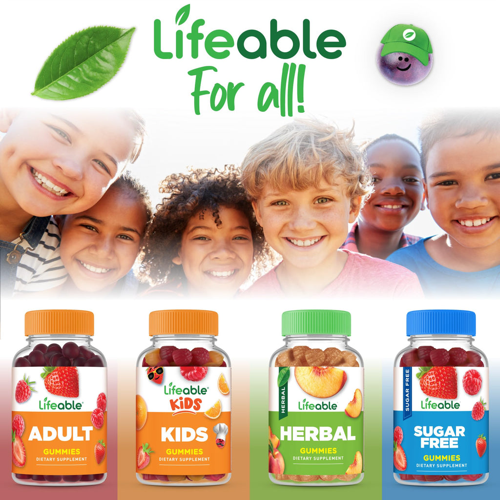Lifeable Zinc for Kids 25 mg Vegan Berry Gummies - 90 Count - image 9