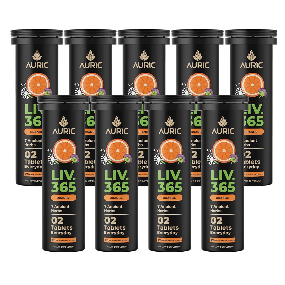 Auric Liv365 Green Orange variaation for Bigger Pack