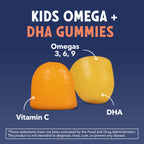 Havasu Nutrition Omega 3-6-9 + DHA Gummies for Kids - 60 Count - image 6