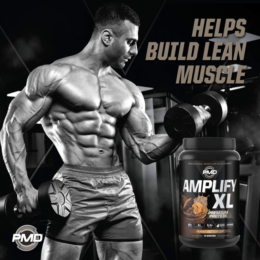 PMD Sports Amplify XL Whey Protein Hydro Greens Blend