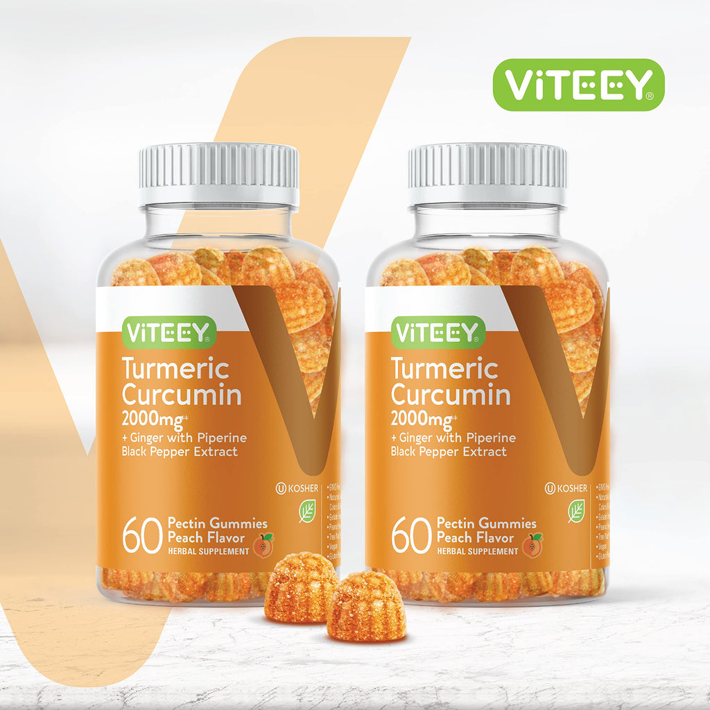Viteey Turmeric Gummies - Turmeric Curcumin