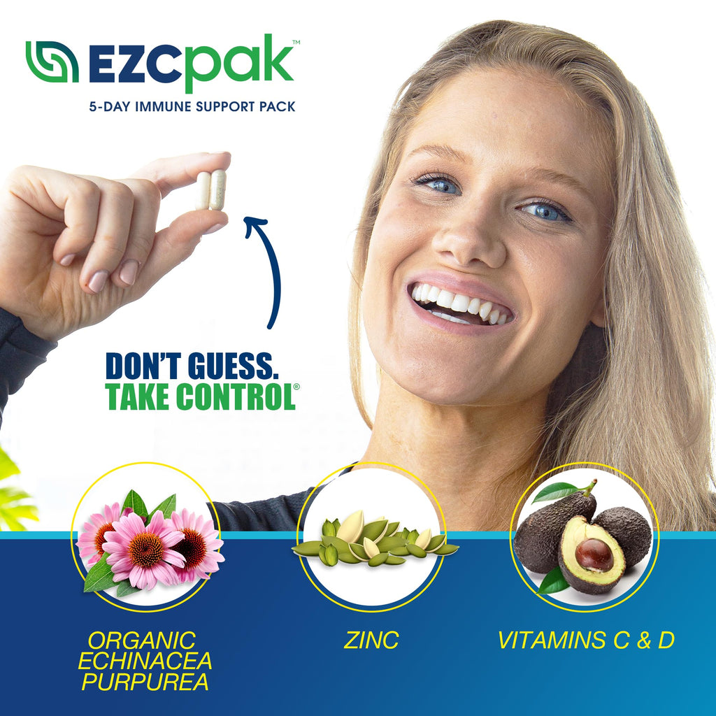 EZC Pak 5-Day Immune System Booster with Echinacea