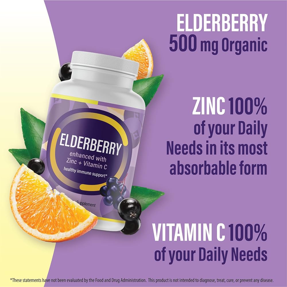 IMYOONITÉ ULTRA CLEAN Black Elderberry Capsules Immune Support - 60 Capsules - image 6