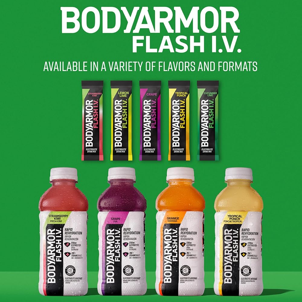 BODYARMOR Flash I.V. Electrolyte Sticks
