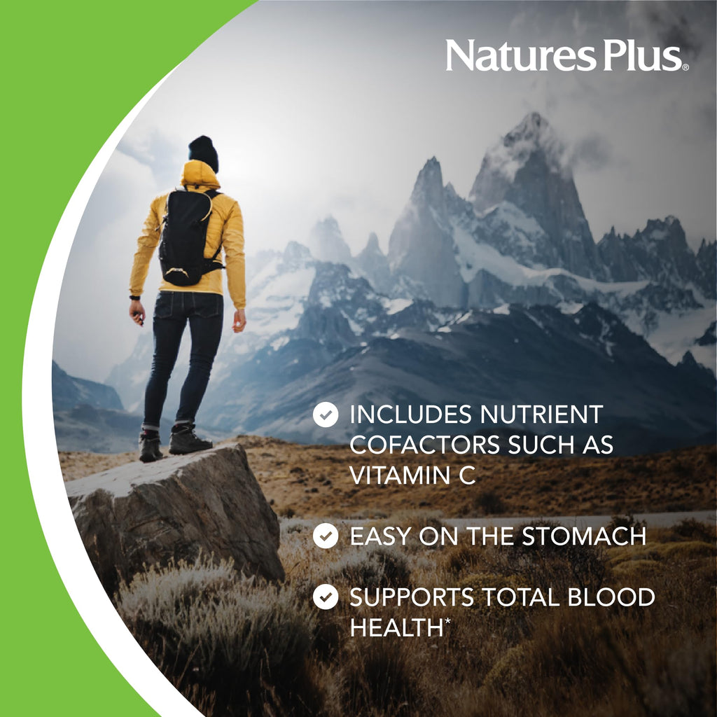 NaturesPlus Hema-Plex Iron 85 mg - 60 Capsules - image 3