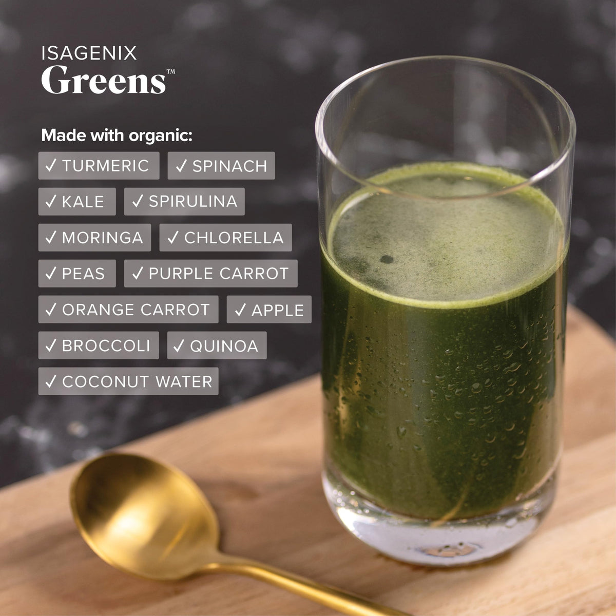 Isagenix Moringa Greens Superfood Powder - 30 Servings - image 6