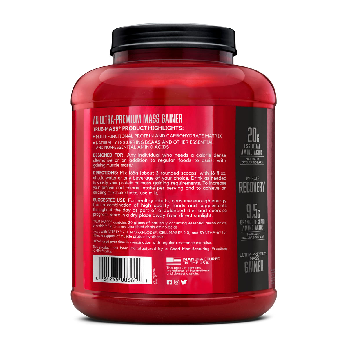 BSN True-Mass Weight Gainer
