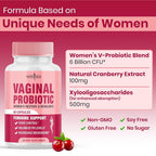 NEW AGE Vaginal Probiotics for Women with Prebiotics