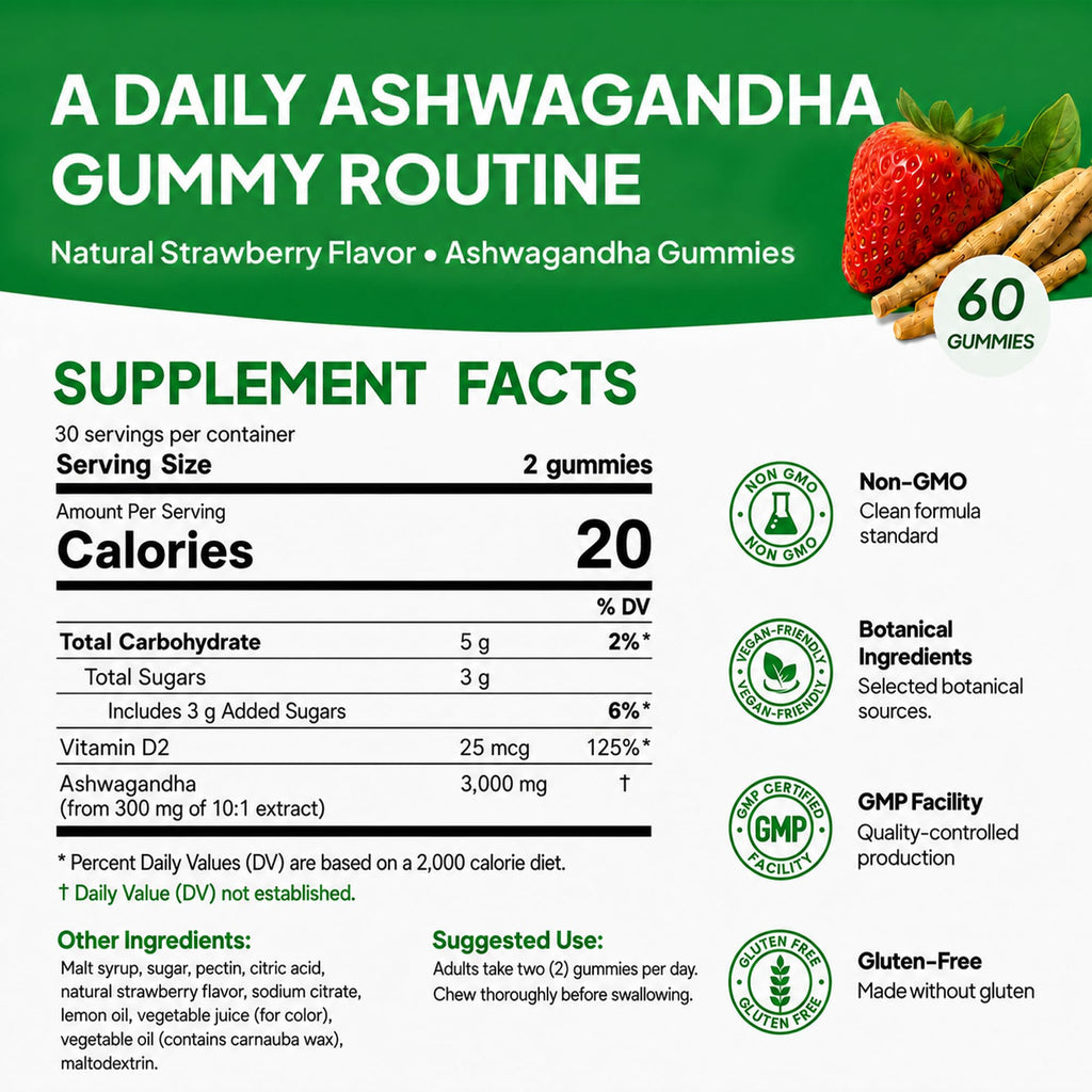 Nature's Key ashwagandha Gummies