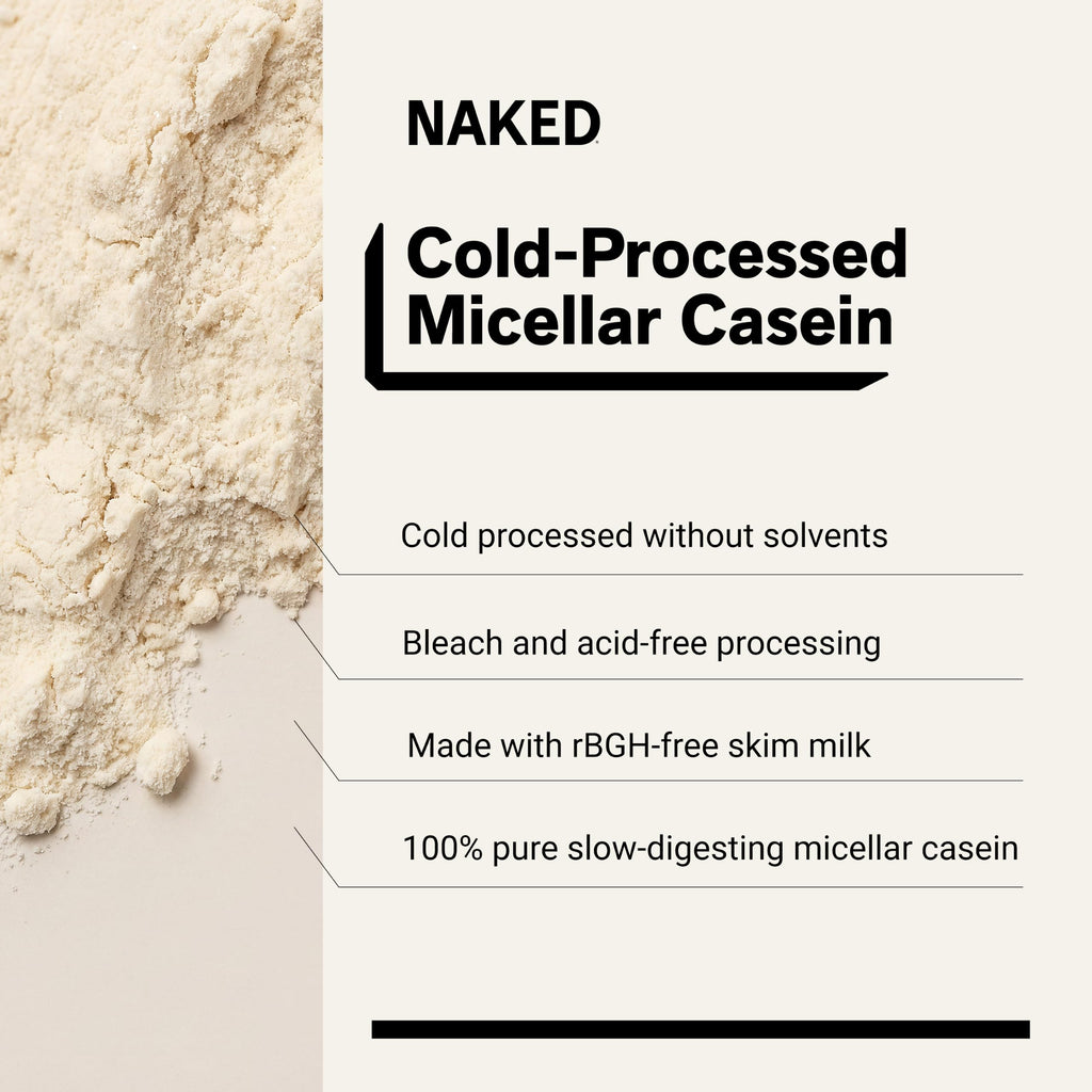 NAKED Casein Micellar Casein Protein Powder - 5 Lb - image 4